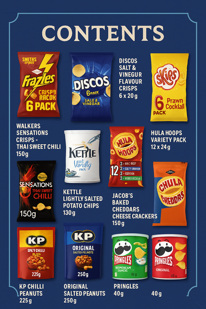 The Goodwill Deluxe Salty Food Hamper